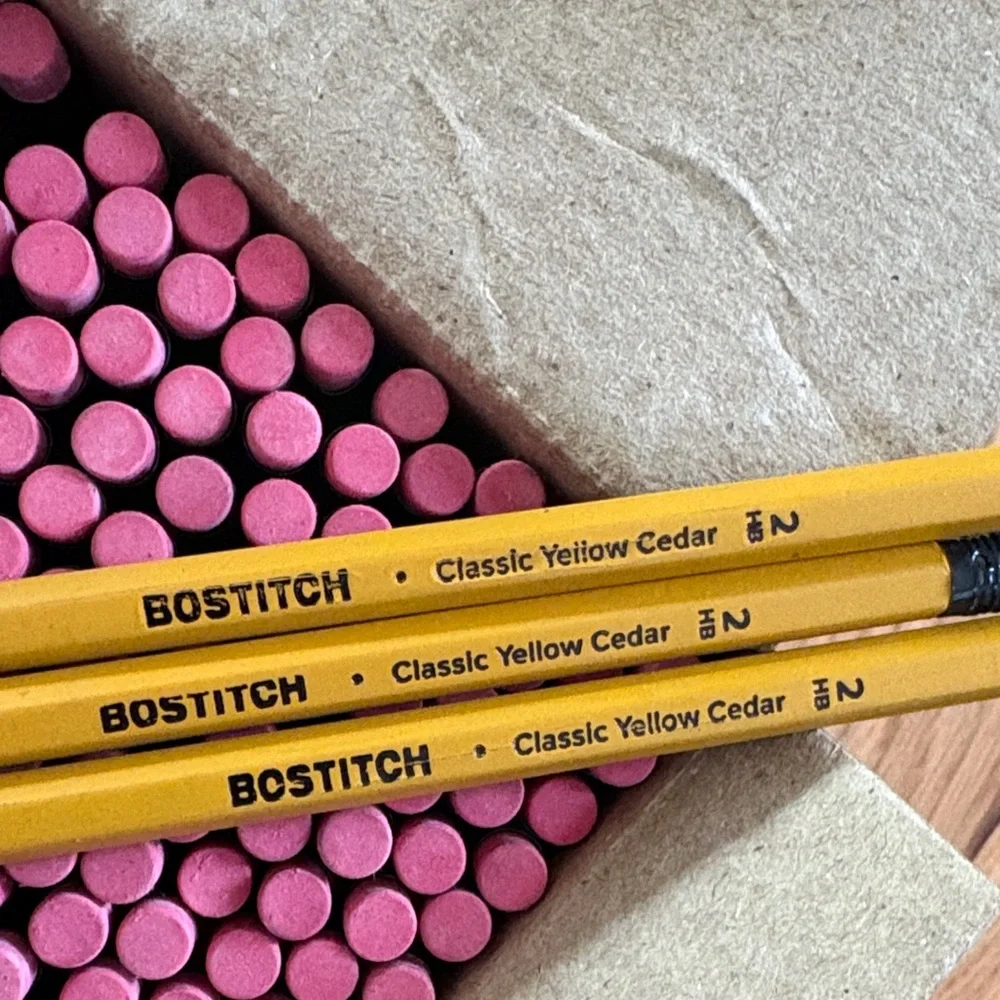 Bostitch Premium American Cedar Pencils - 144 Pack